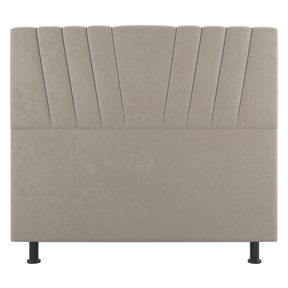 Cabeceira Cama Box Casal Dublin 140cm Linho Bege - Abmaza