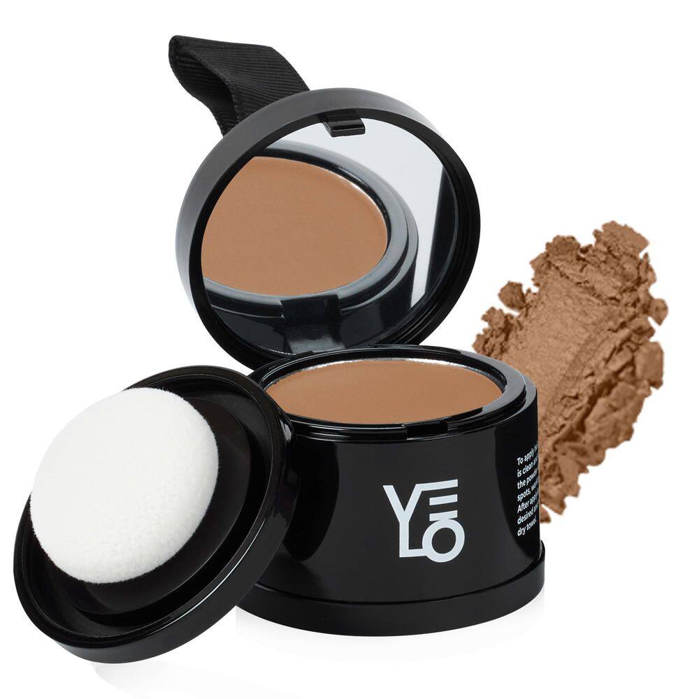 Hairline Powder VELO oculta a perda de cabelo cinza 48h marrom claro