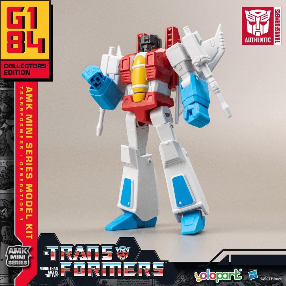 Boneco de ação Yolopark AMK Mini Series Transformers G1 Starscream