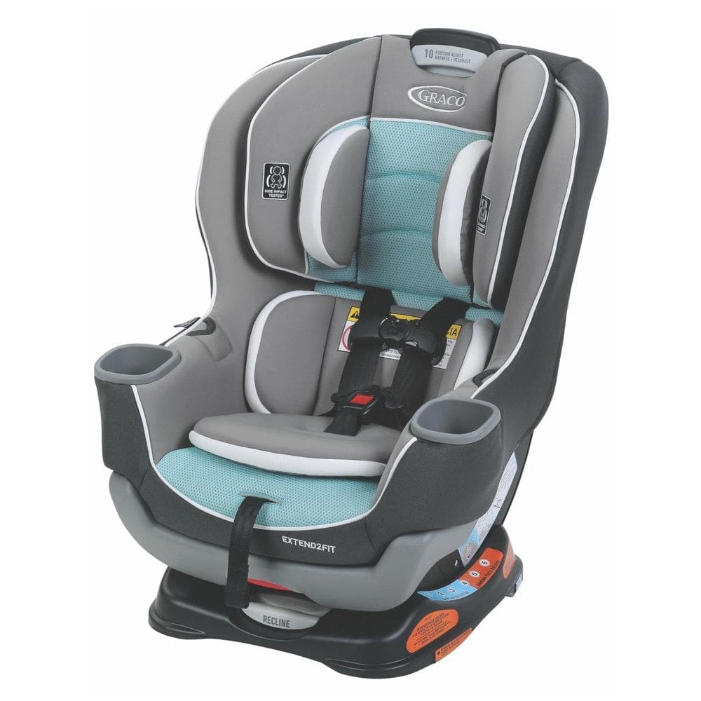 Bebê Conforto Extend2Fit Cadeira Automotiva Conversível de 1 a 29 kg, GRACO 1963211, Azul turquesa