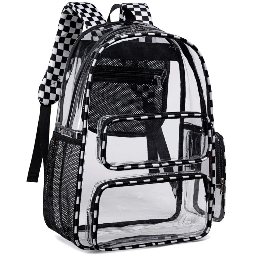 Mochila transparente CAMTOP Transparent Heavy Duty para escola