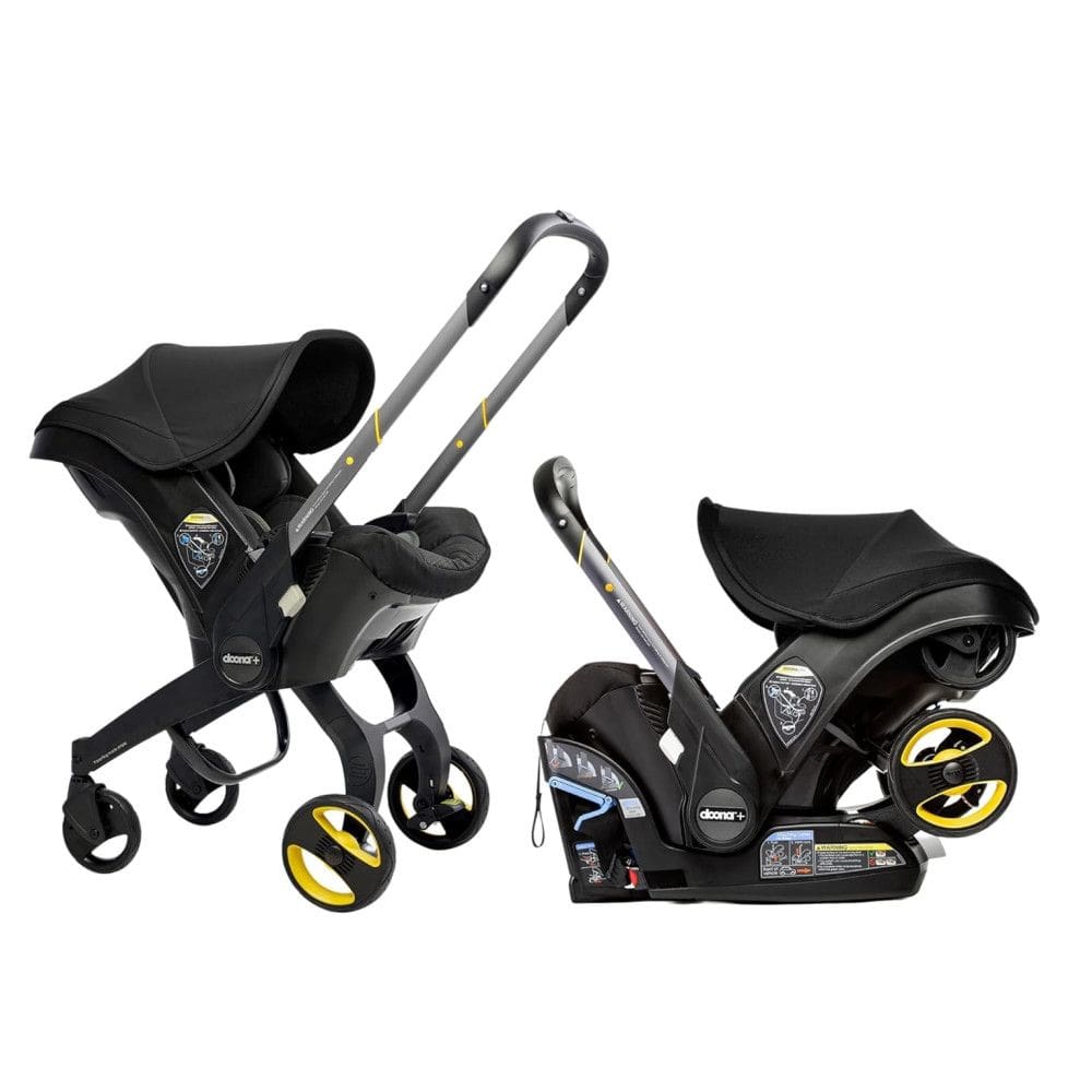 Assento Infantil Cadeira Automotiva 2 em 1 Se Torna um Carrinho Em Segundos, DOONA SP101 10 033 003, Preto