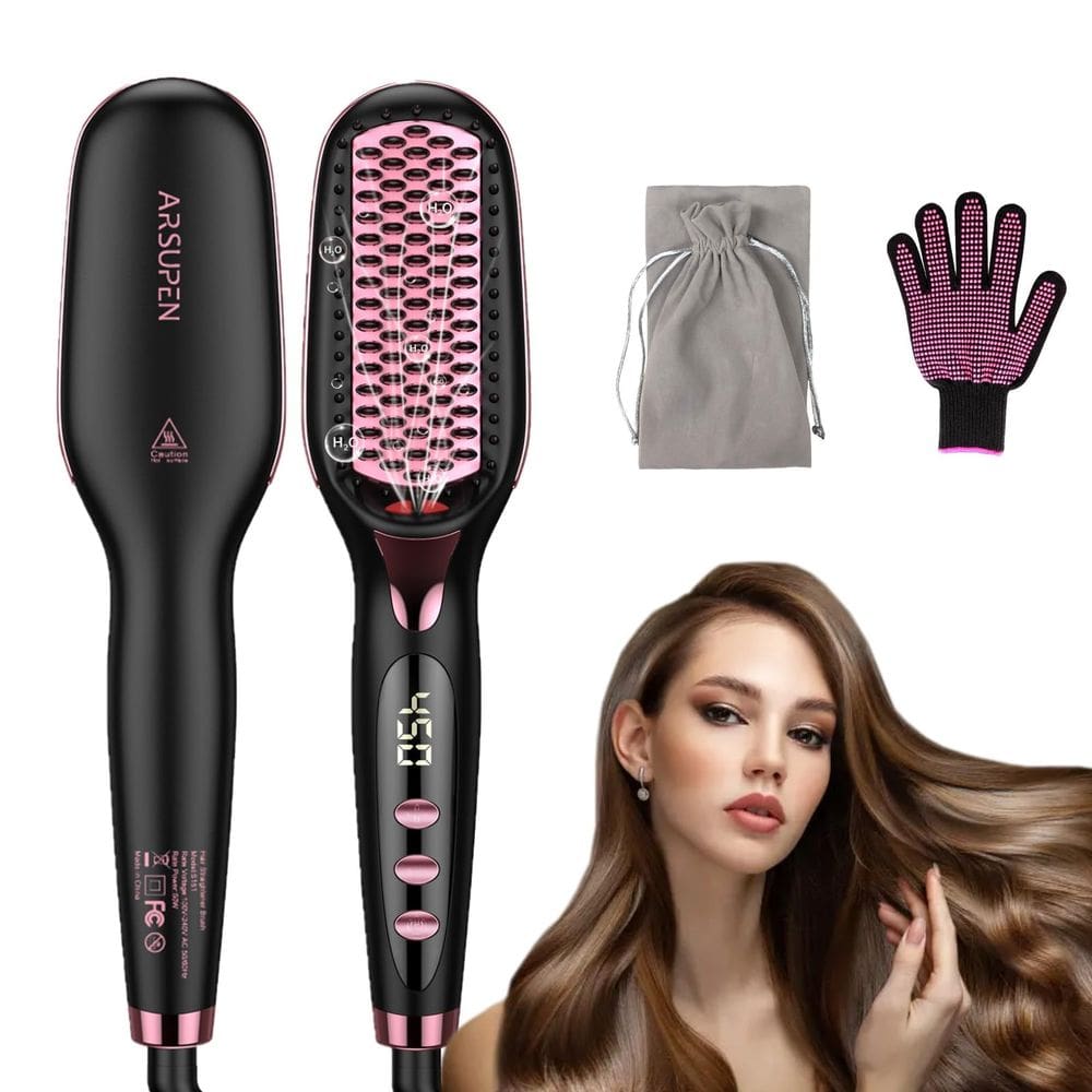 Escova de alisamento de cabelo KIMORE Rapid Heating Ion 16 Heat