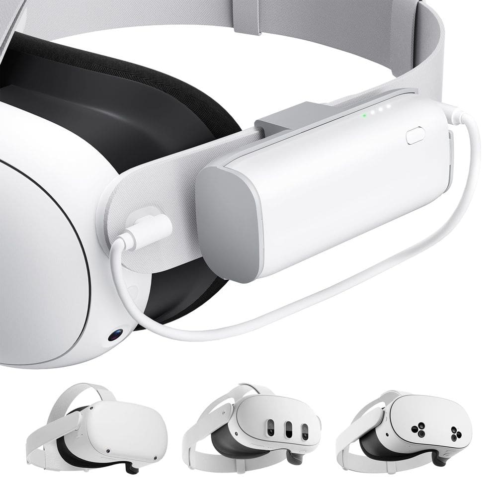 Pacote de bateria SUPERUS para Meta Quest 3/3S e Oculus Quest 2 5000mAh