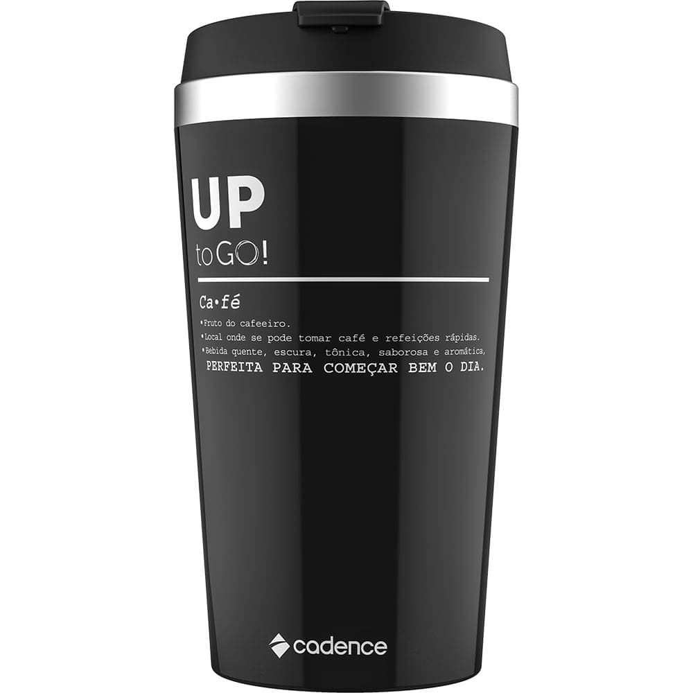 Copo Térmico 400ml para Cafeteira Cadence To Go CAF201