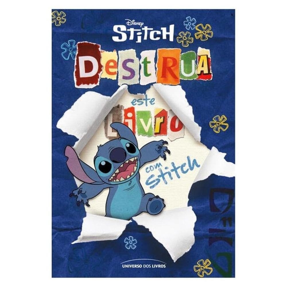 Destrua Este Livro Com Stitch