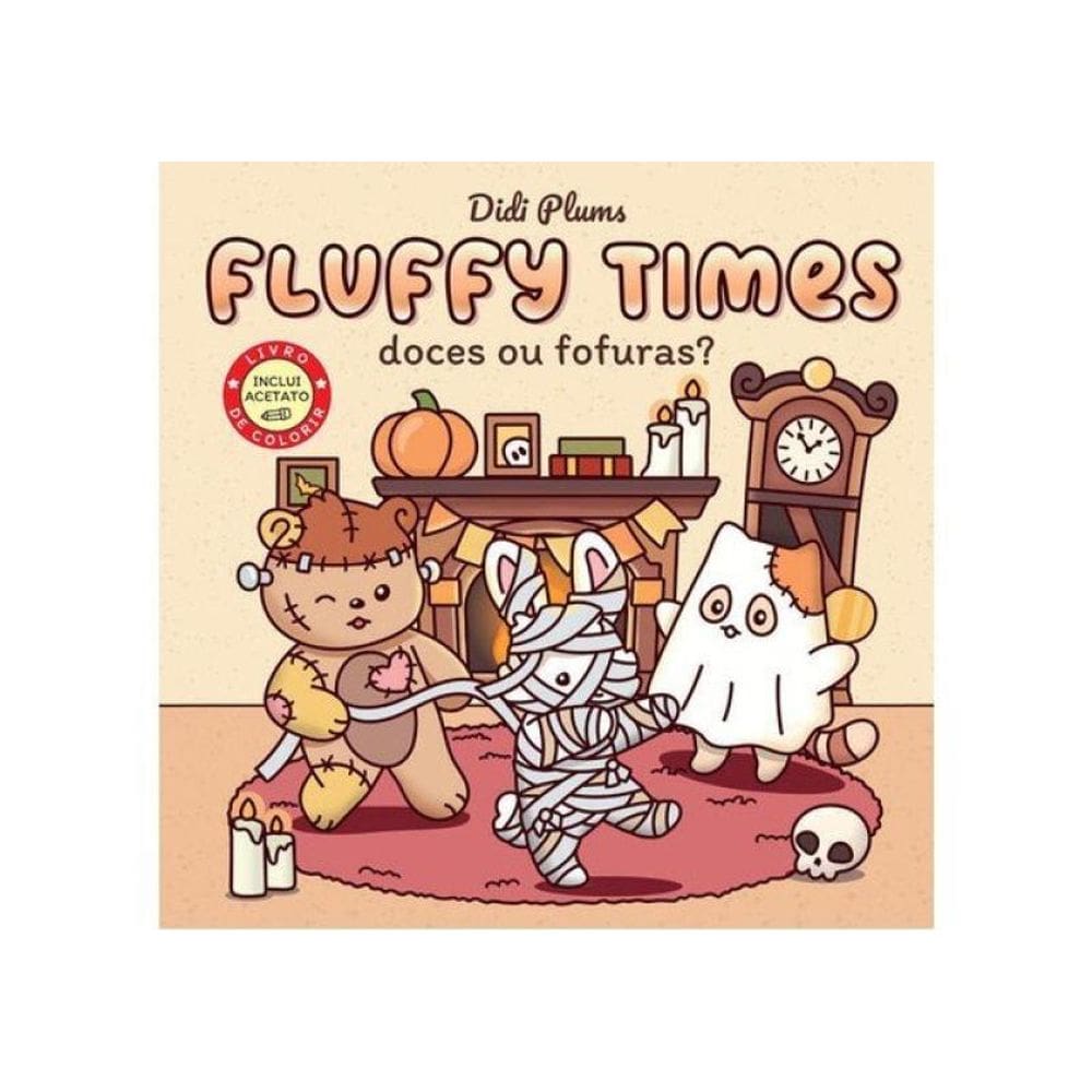 Doces Ou Fofuras? – Livro De Colorir Fluffy Times – Livro 4