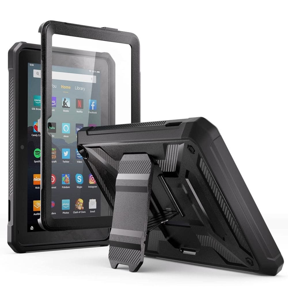 Capa para tablet DJ&RPPQ Lightweight Armor para Kindle Fire 7 de 12ª geração (2022)
