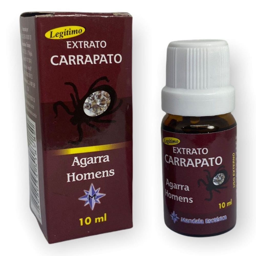 Óleo Atrativo Amor Carrapato Agarra Homens + Presente