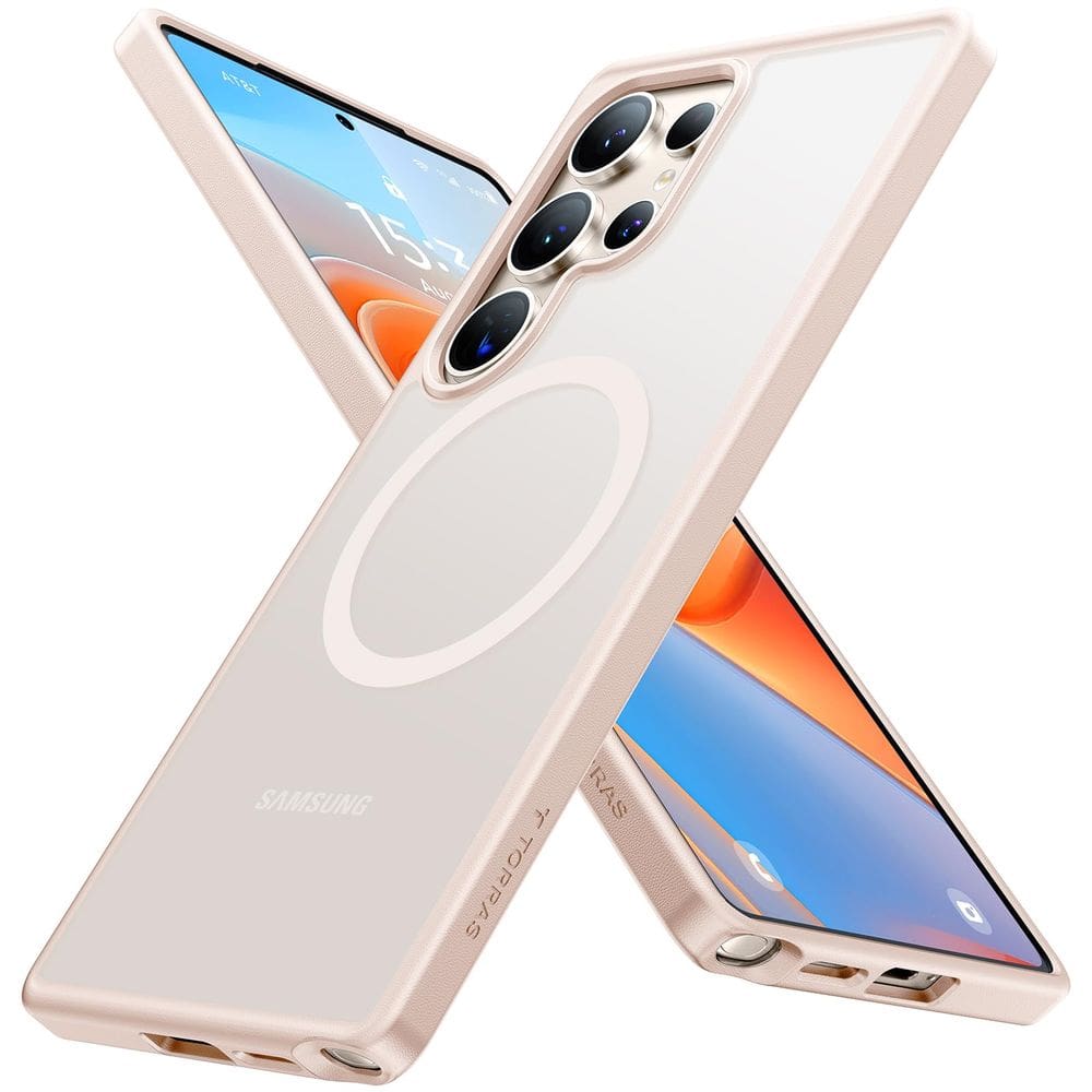 Capa de telefone TORRAS magnética à prova de choque para Samsung Galaxy S25 Ultra
