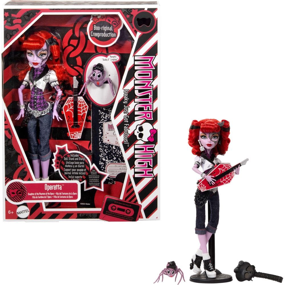 Opereta de produção autêntico de Doll Monster High Boo