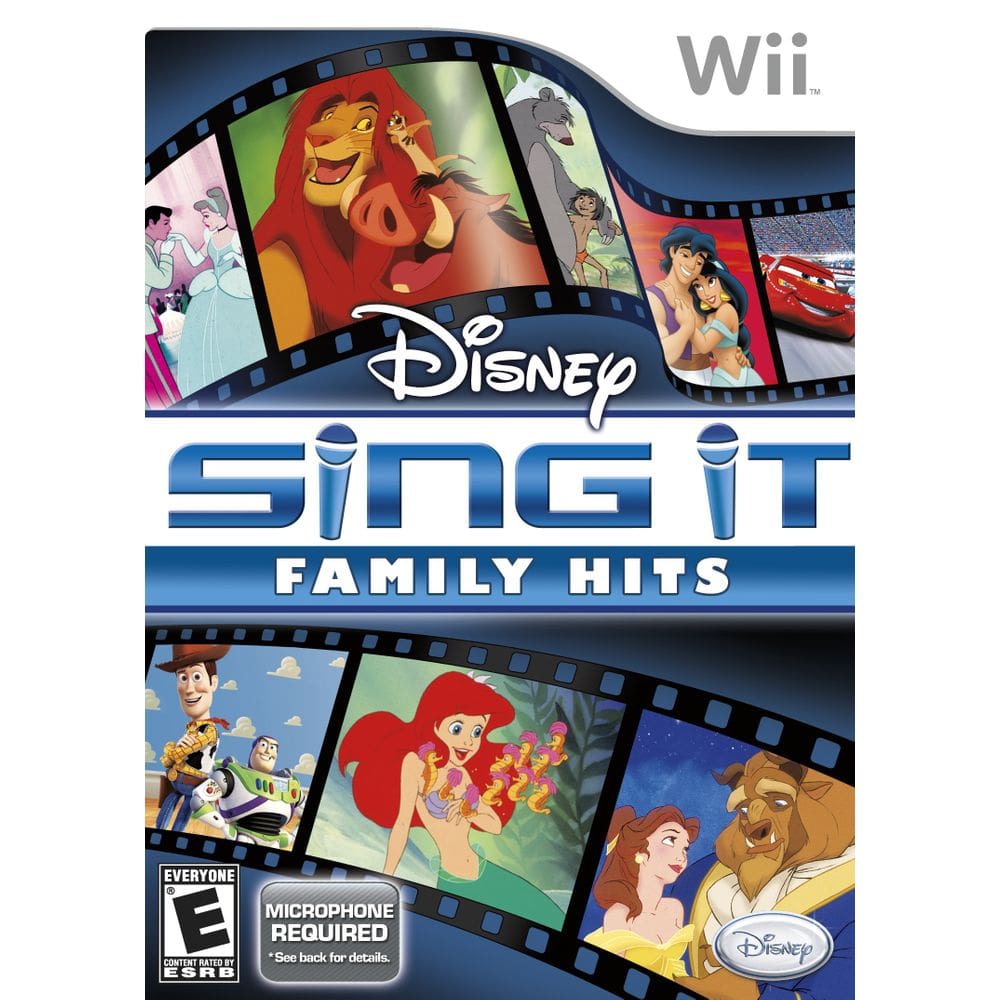 Videogame Disney Sing It: Family Hits Nintendo Wii