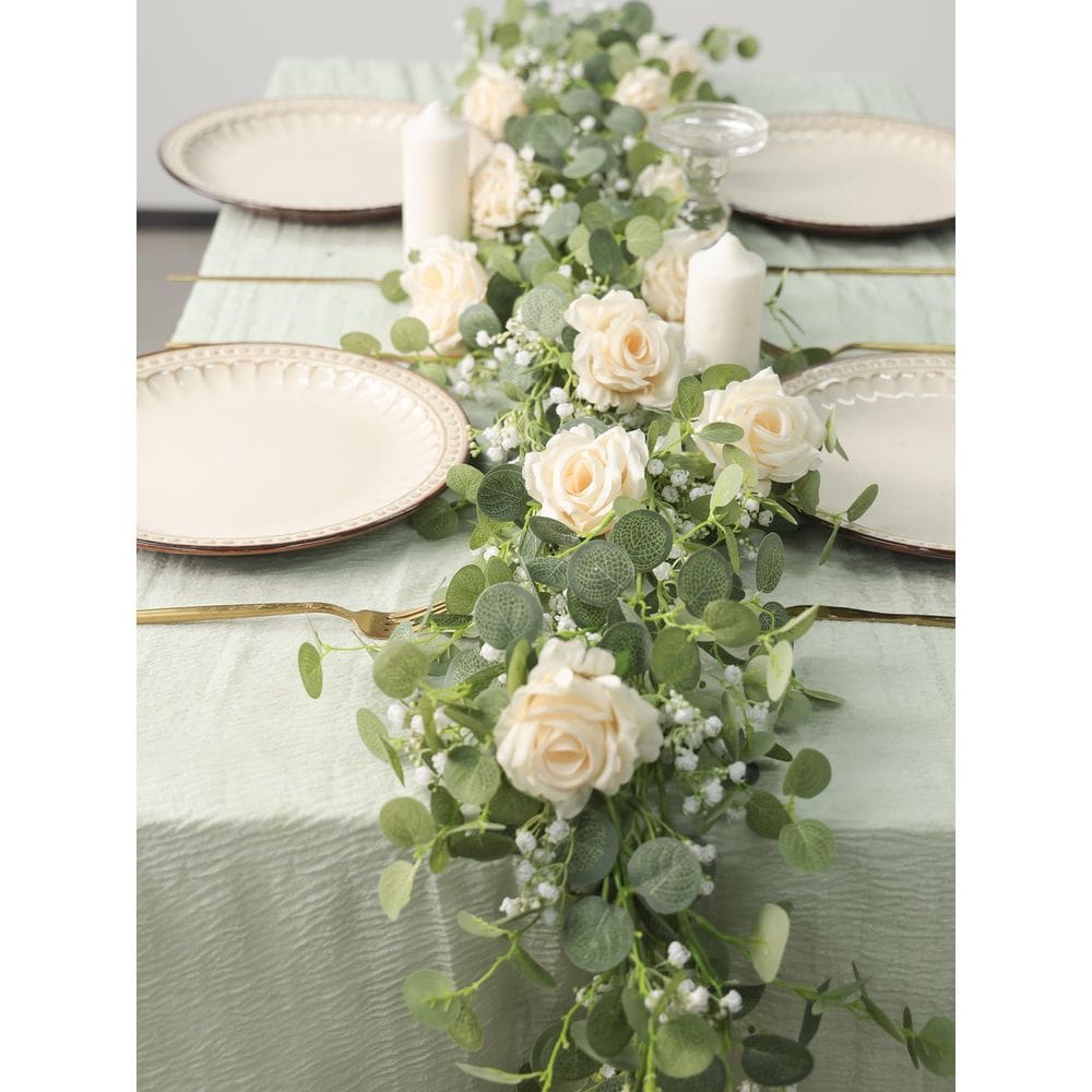Flores artificiais Anna`s Whimsy Eucalyptus Greenery 180cm