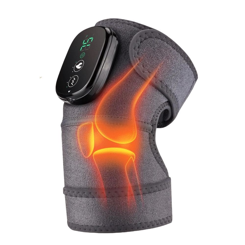 Massageador de joelho aquecido NORTHERN BROTHERS com calor e vibração