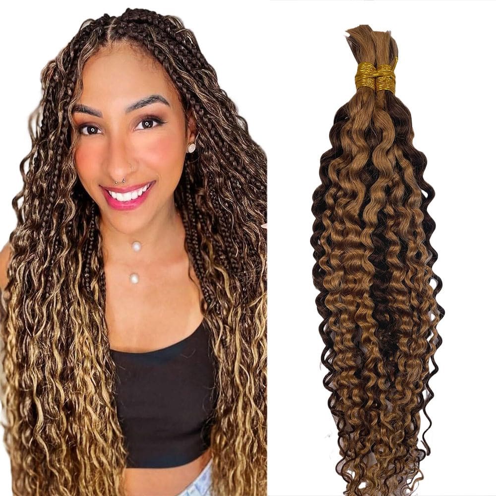 Pacote Braining Hair ONICE Ombre 2 100g 4/27# 20in