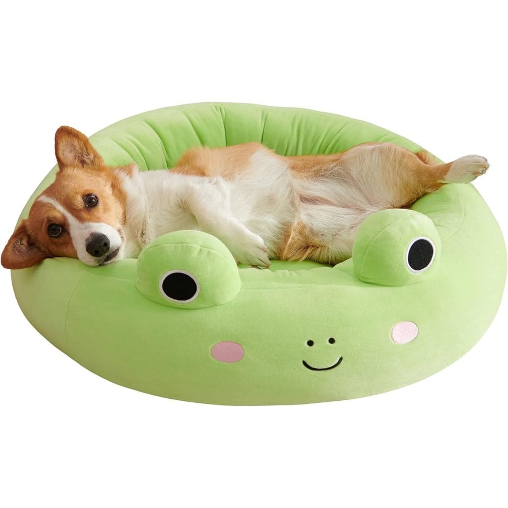 Cama para animais de estimação Squishmallows Wendy Frog 50cm Ultrasoft Plush