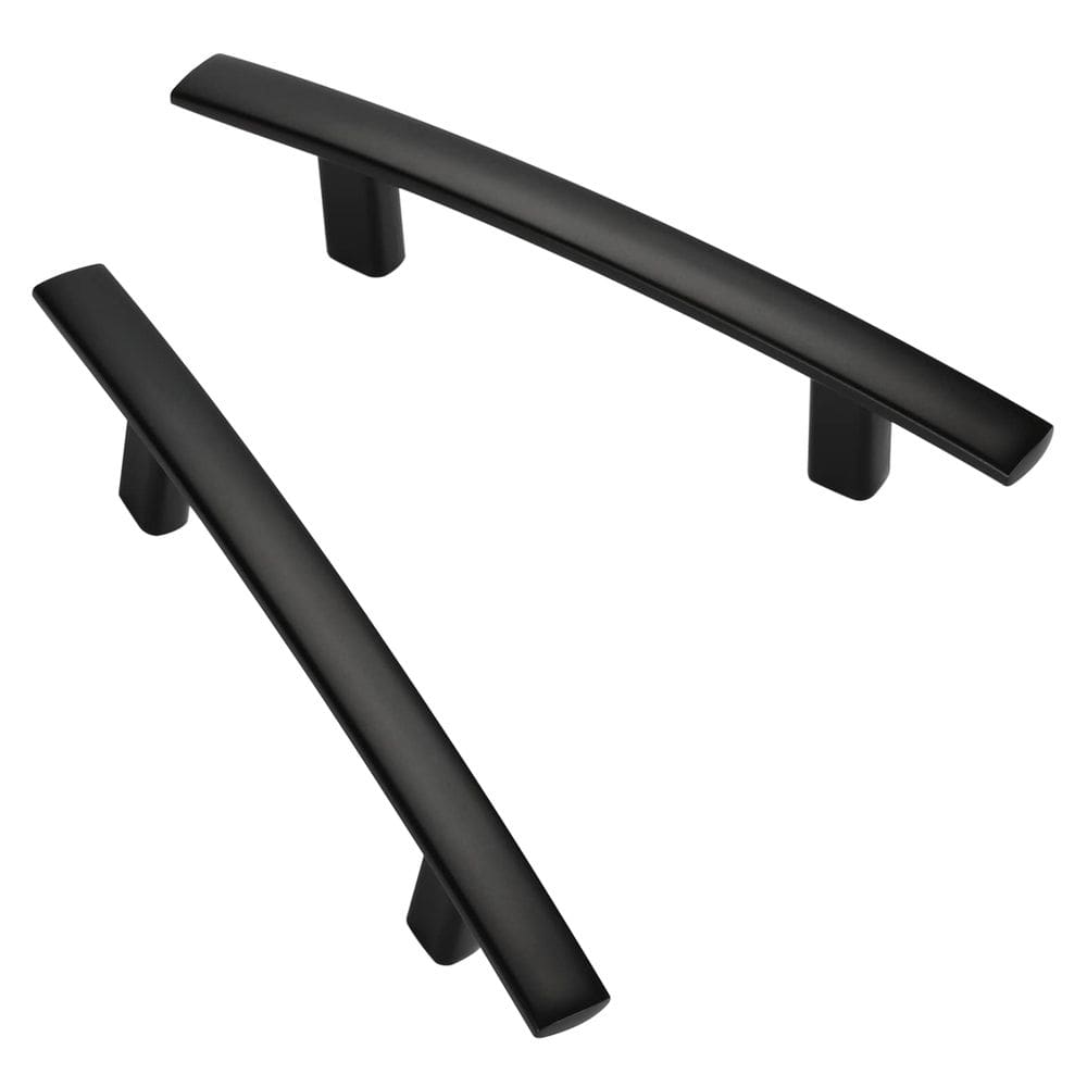 Alças de gabinete homdiy Black Puls 76 mm Hole Centers x20