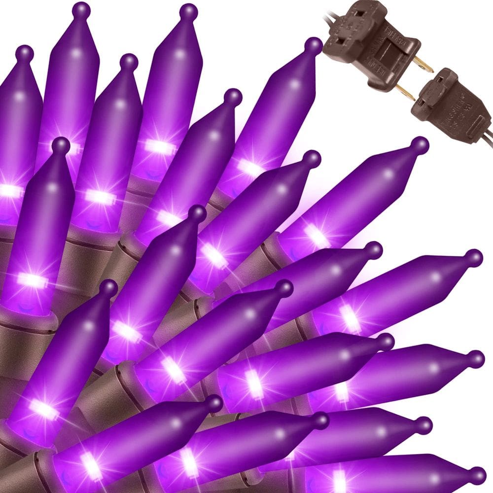 Luzes de Natal LAMPHOME Super-Bright Purple 150 Lights