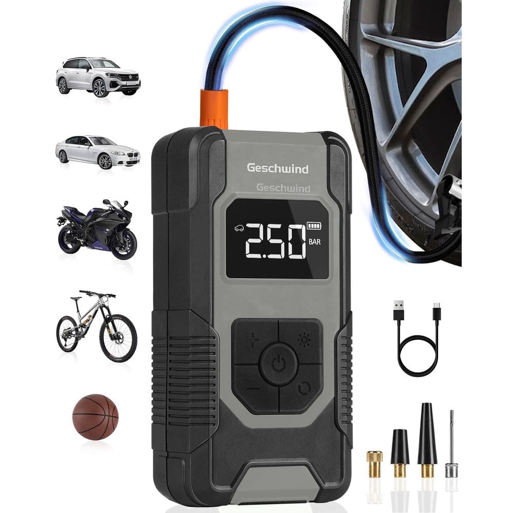 Compressor de ar portátil Geschwind Tire Inflator 150PSI