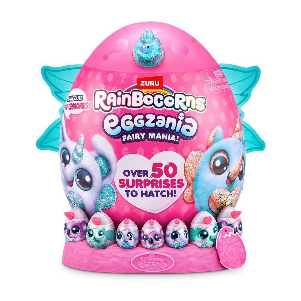 Rainbocorn Eggzania Fairy Mania 1 Asa Azul - Fun Divirta-se