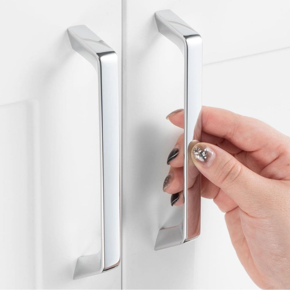 Alça de tração de gabinete ASKANO Polished Chrome Arch ZP2210 128mm