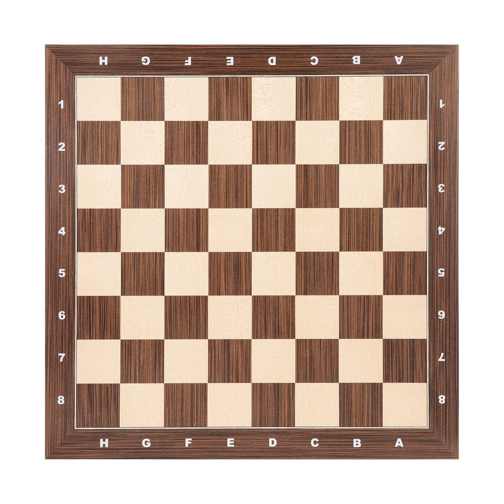 Tabuleiro de xadrez Woodronic 21 Professional Wood com quadrados de 5,7 cm