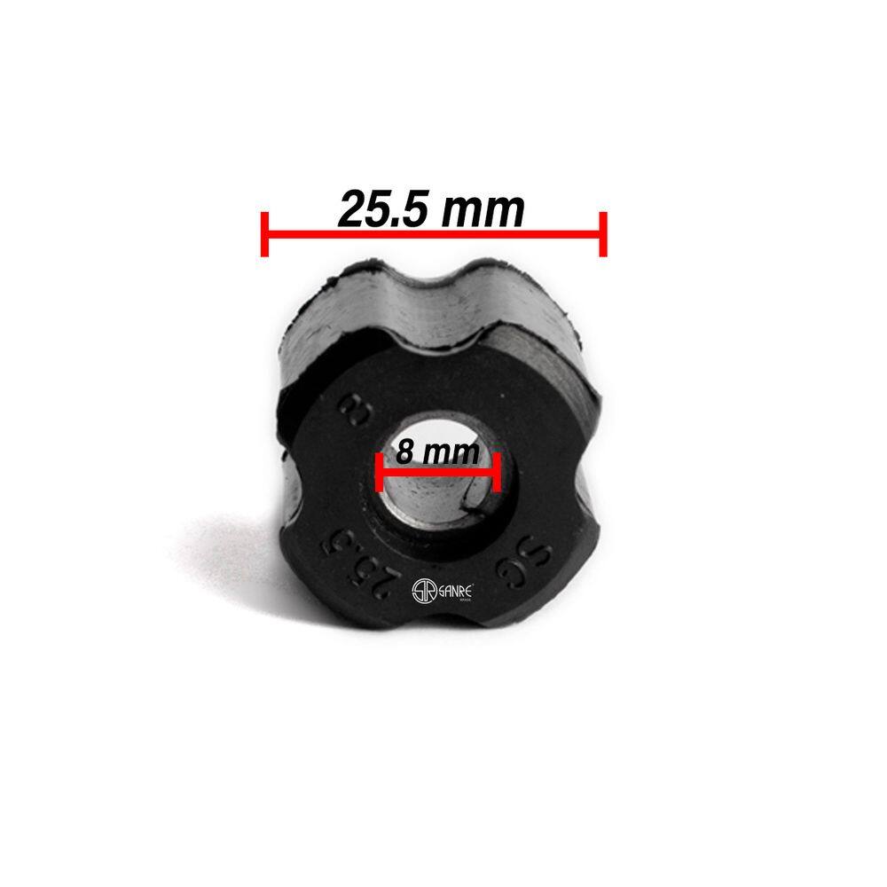 KIT 5 Buchas Tubo Eixo Cardan Roçadeira | Extra