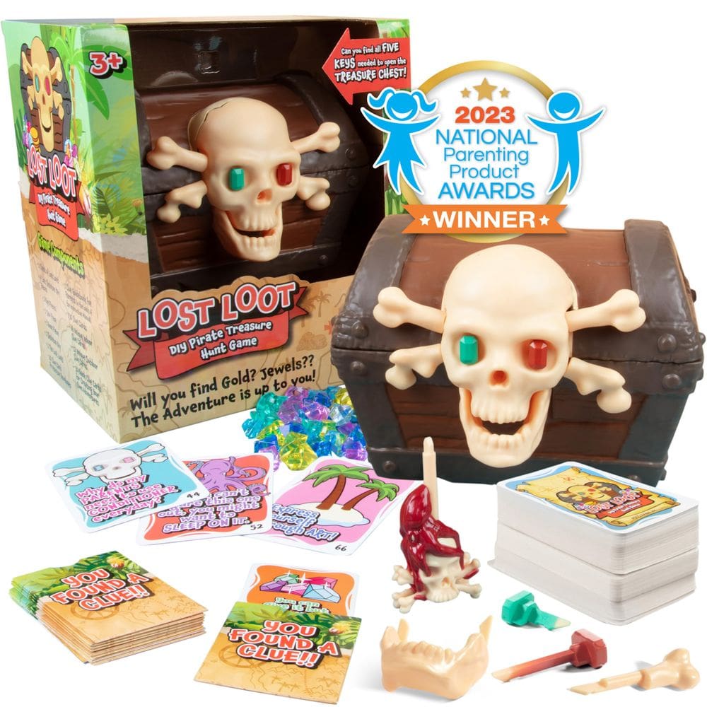Jogo Treasure Hunt Loot DIY Scavenger Hunt com 150 cartas