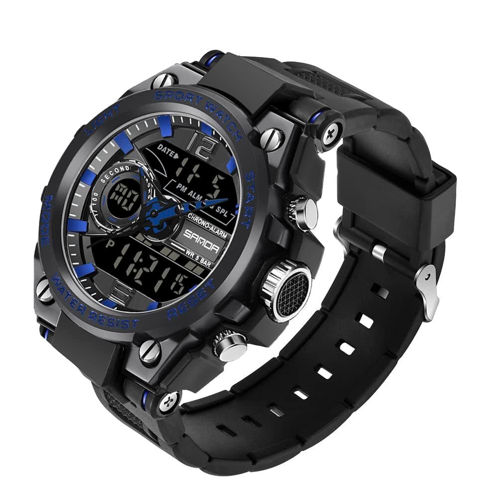 Relógio masculino KXAITO Sports Outdoor Waterproof Military 6092