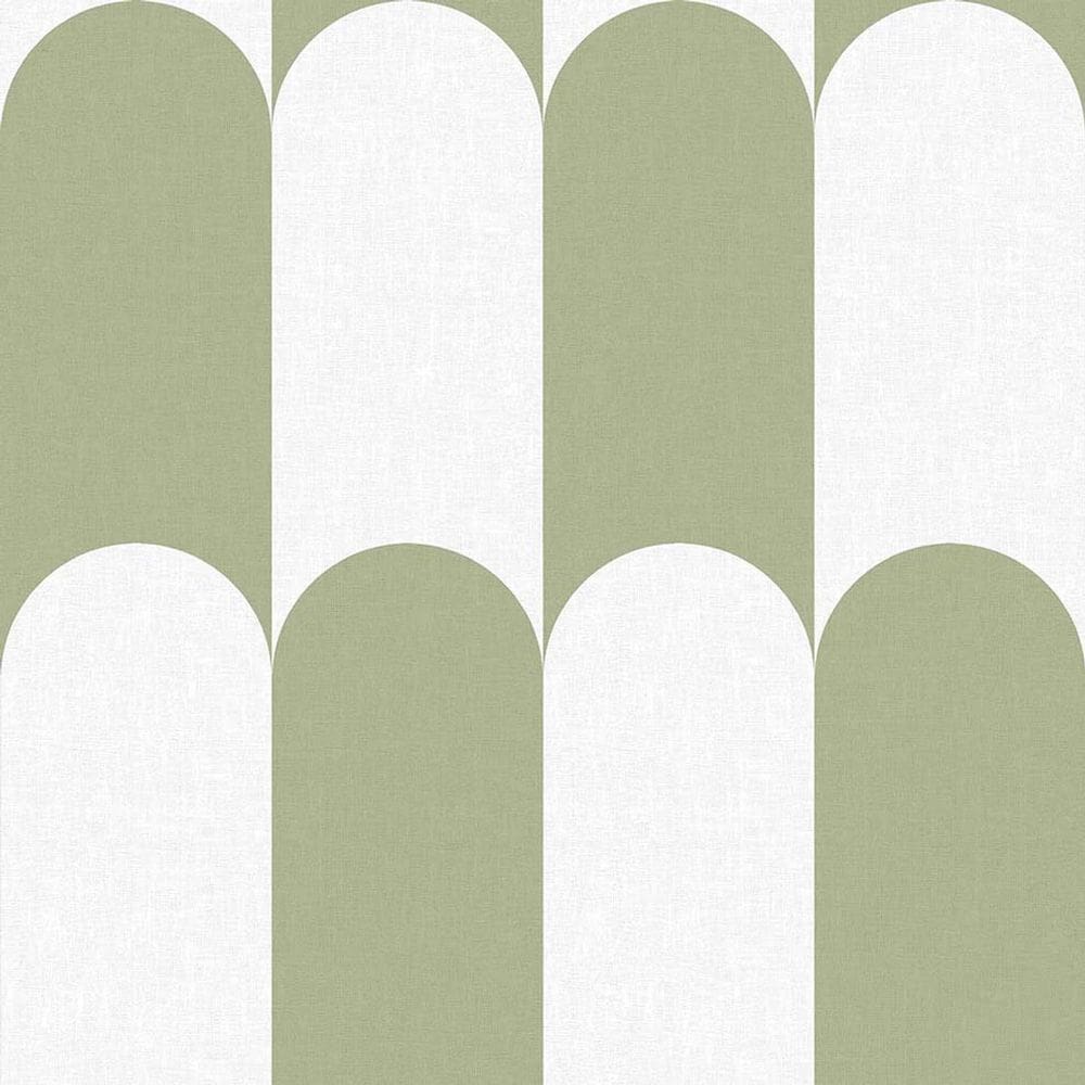 Papel de Parede Botany House Yin Yang Verde 15555