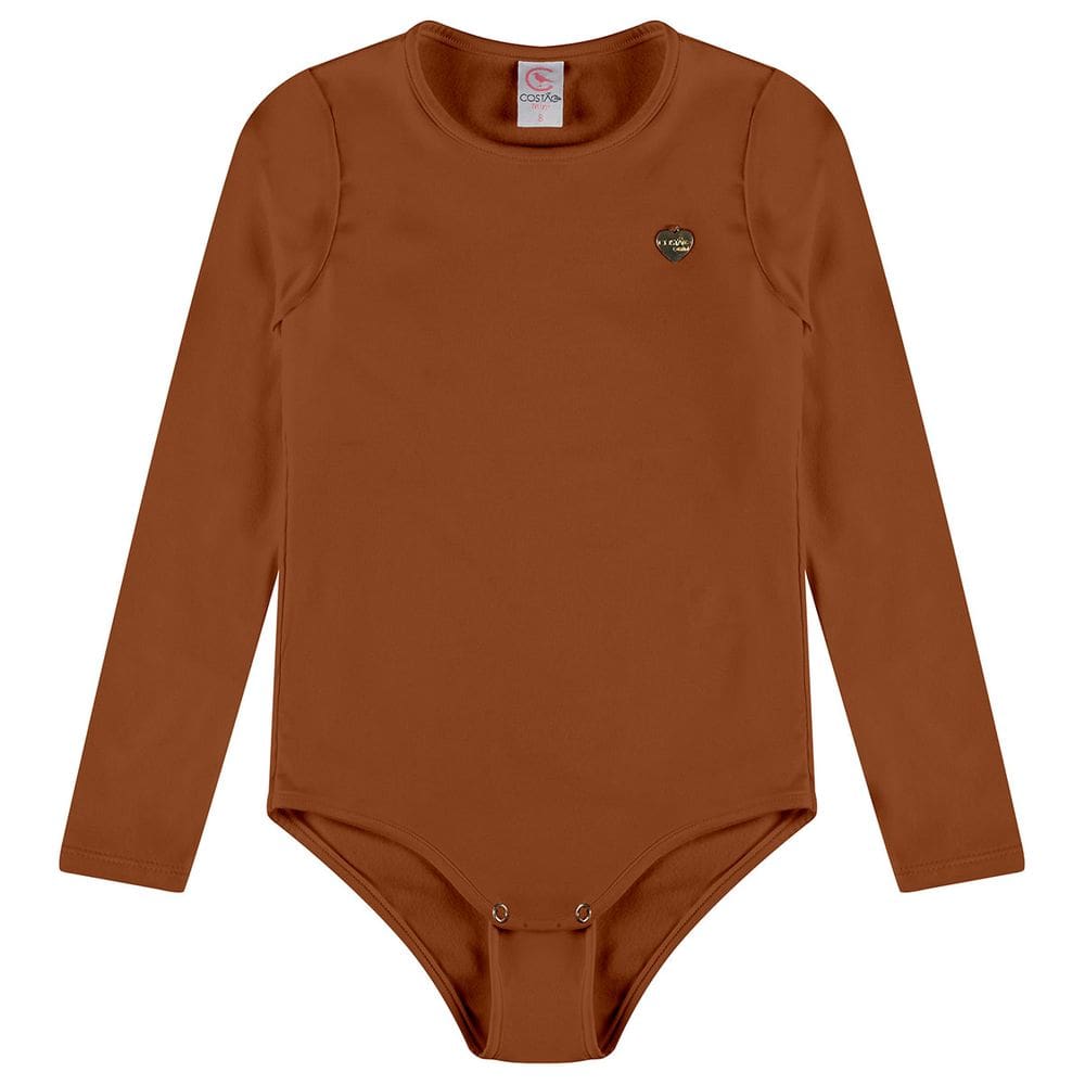 Body Collant Térmico Infantil Ultra Comfort Cacau Costão