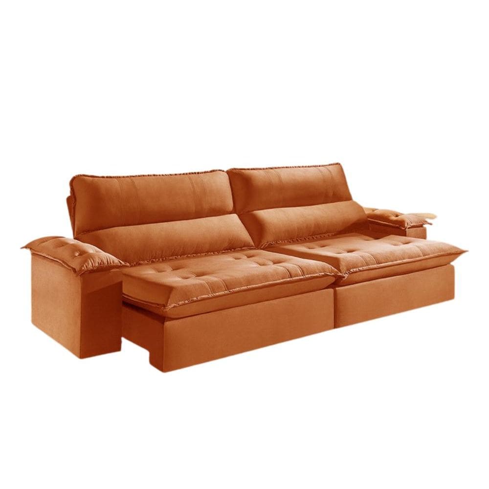 Estofado Kiara 2Lug 2,50M Terra Cota Zarat