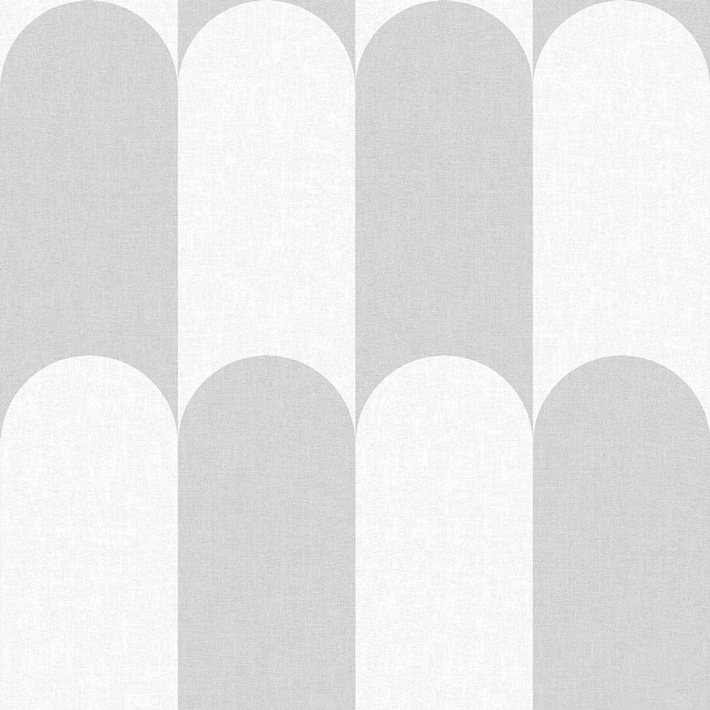 Papel de Parede Botany House Yin Yang Cinza 15556