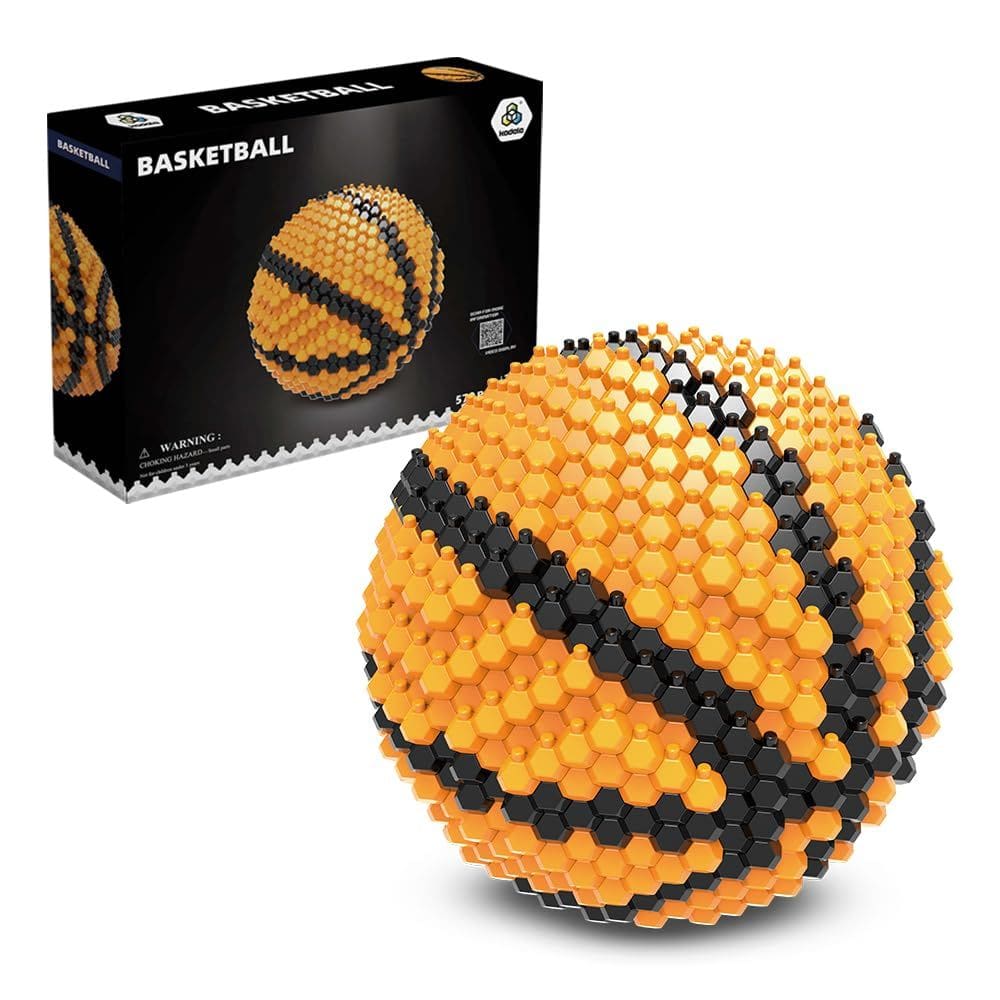 Conjunto de blocos de construção KADELE Basketball 579 peças para adultos a partir de 14 anos