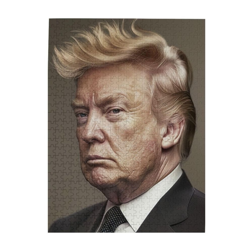 Quebra-cabeça Cool Trump 500 peças para adultos e crianças