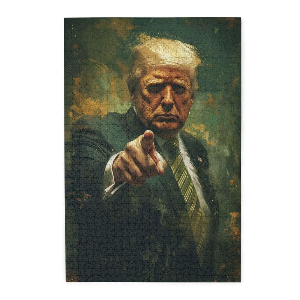 Quebra-cabeça Trump Choose You 1000 peças para adultos e crianças