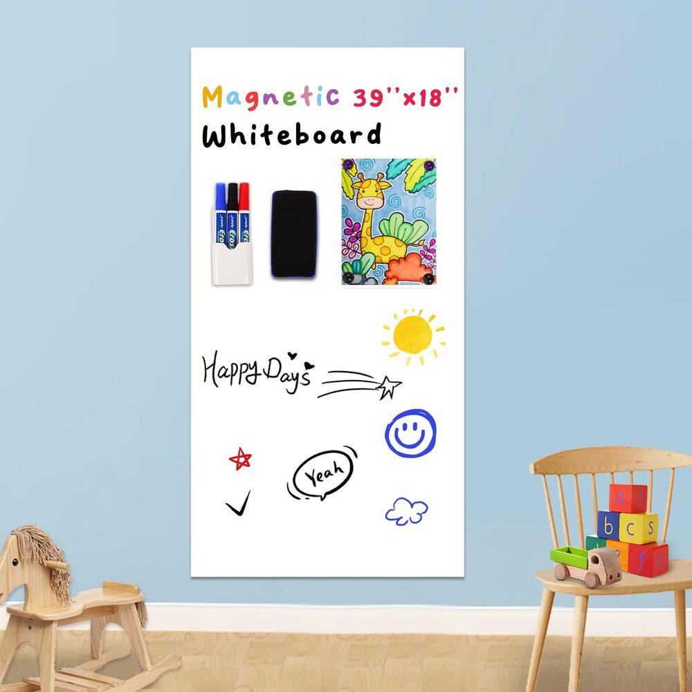 Papel de contato magnético para quadro branco YOUNGJQ 100 x 45 cm