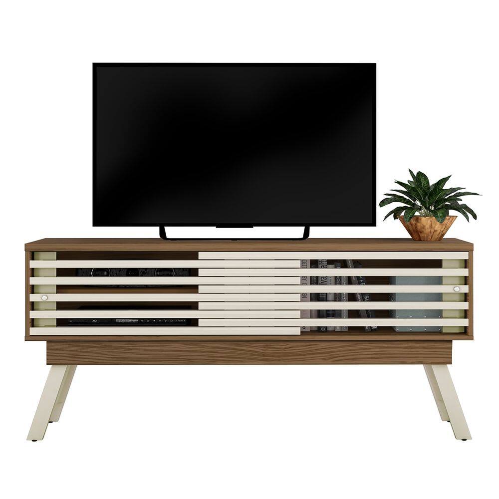 Rack Bancada de TV 65 Pol 150cm Keli Z10 Off/Naturale - Mpozenato
