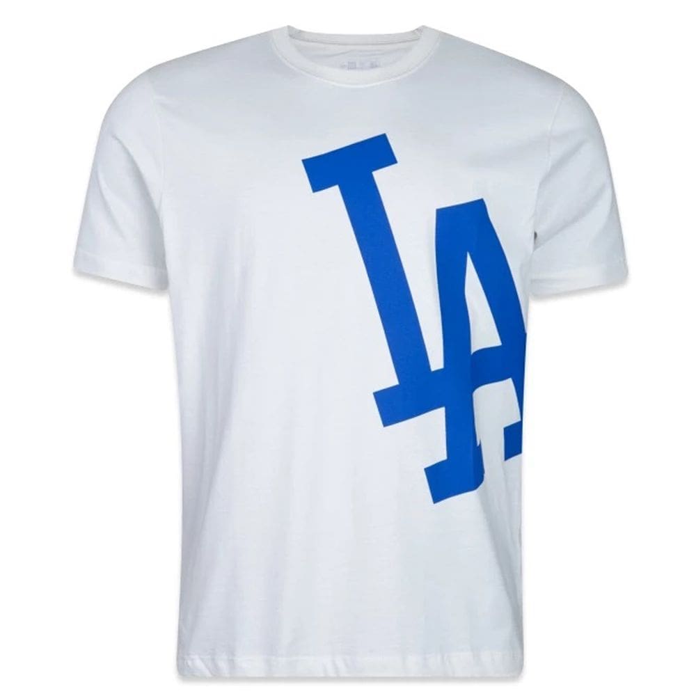 Camiseta New Era Masculina Regular Mlb Los Angeles Dodgers Core Essentials Style