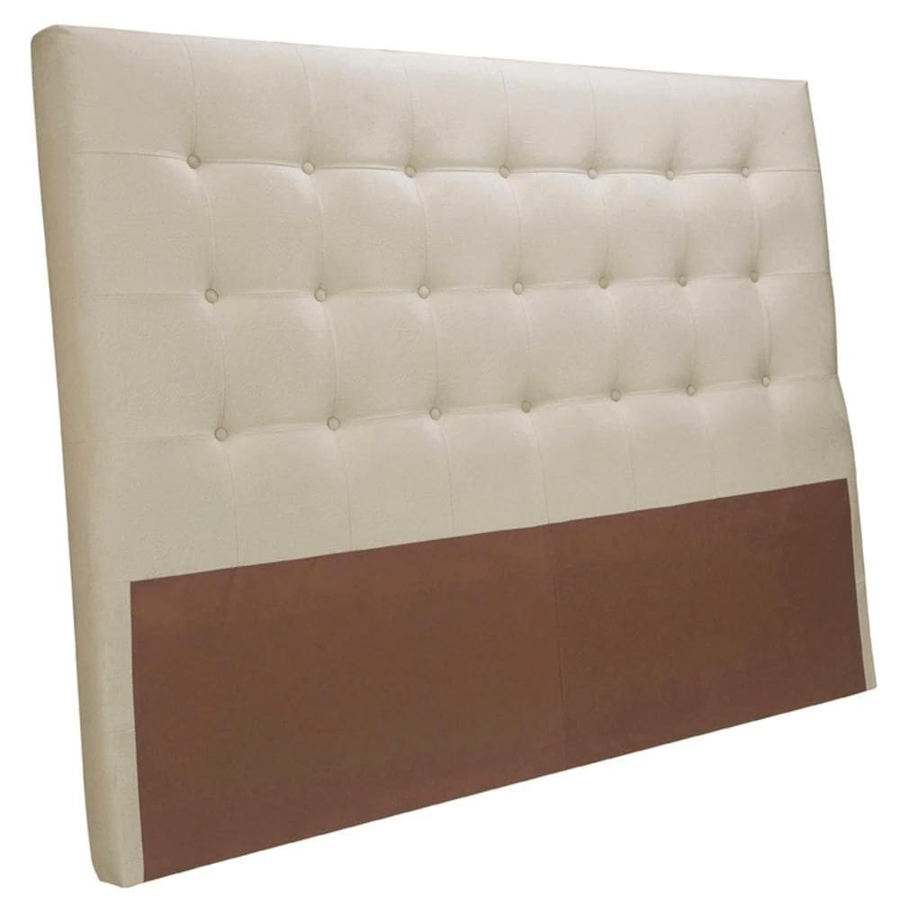 Cabeceira MH-2650 Herval Estofada King 195 cm Veludo Bege B