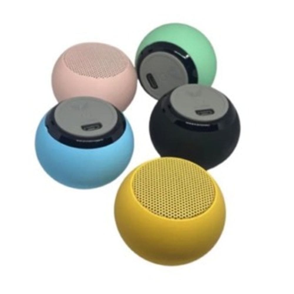 Caixinha Som Bluetooth Tws Metal Mini Speaker Amplificada.
