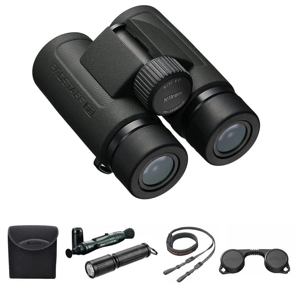 Binóculos Nikon PROSTAFF P3 8x30 impermeáveis para adultos