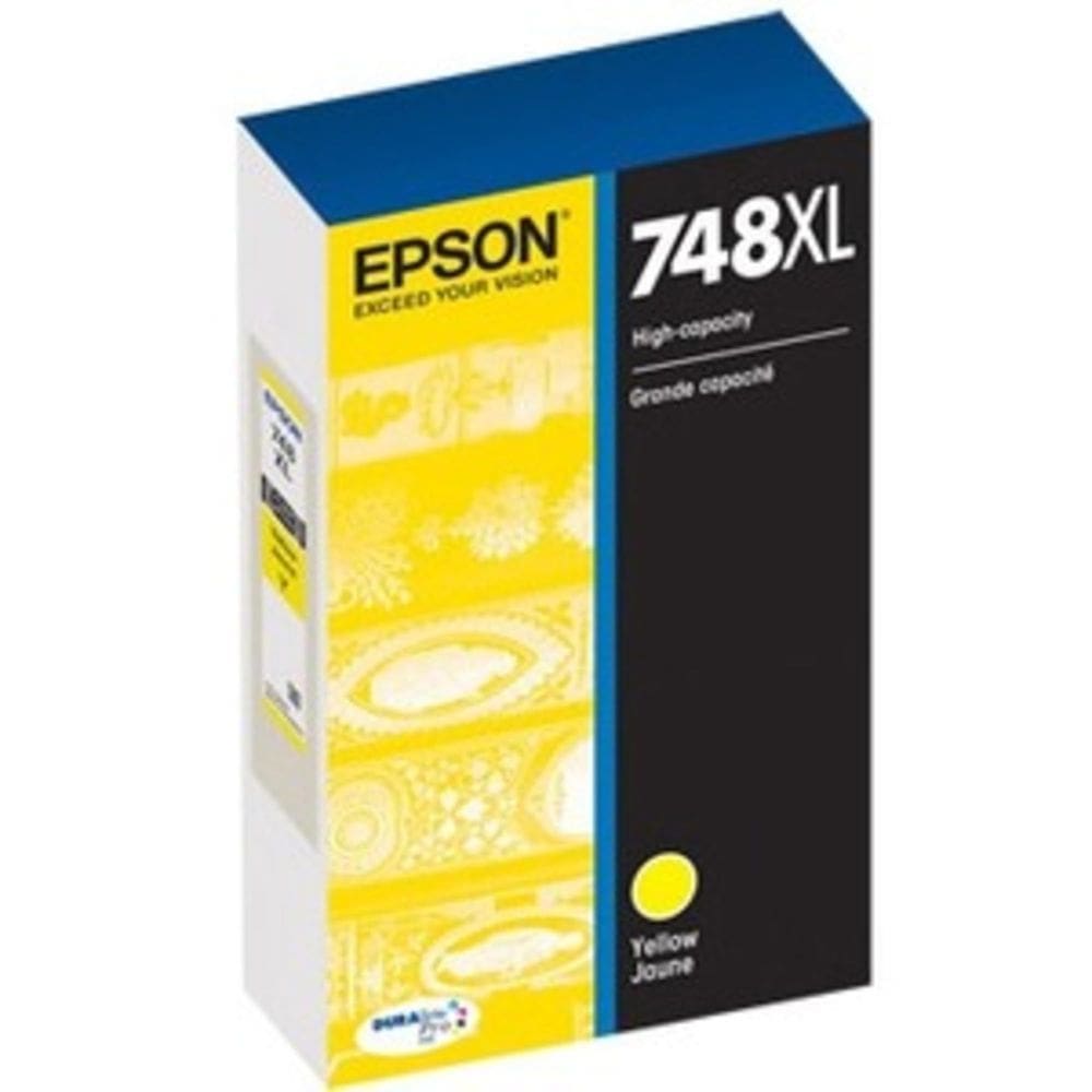Cartucho de tinta Epson 748 DuraBrite Pro de alta capacidade amarelo