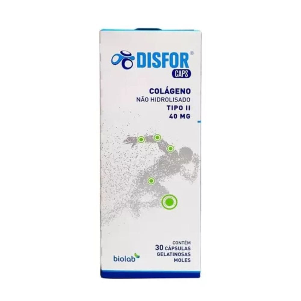 Proteinas De Colageno Disfor Caps Zero Acucar 30 Caps