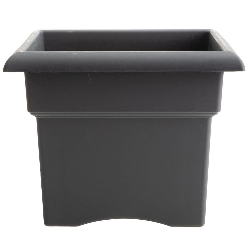Planter Box Bloem Veranda Square Deck 9 galões de carvão