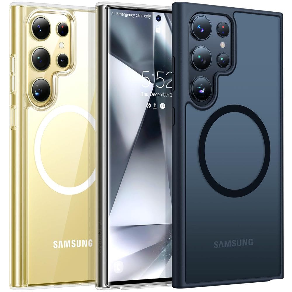 Capa de telefone TORRAS magnética à prova de choque para Samsung S24 Ultra