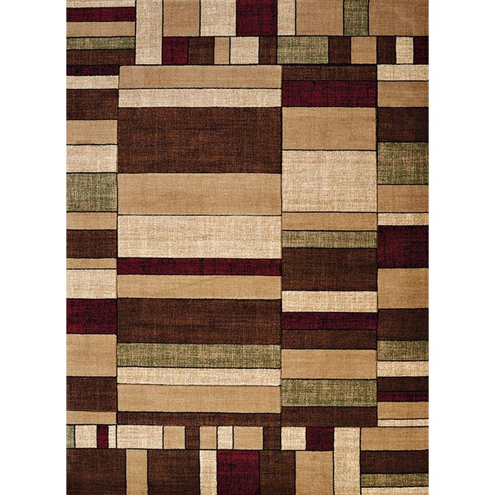 Tapete Accent United Weavers Contours Echelon Burgundy 55x90cm