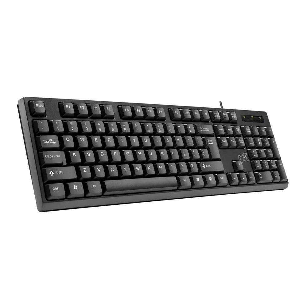 Teclado Maxprint Padrão Usb Universitário Preto 60000140