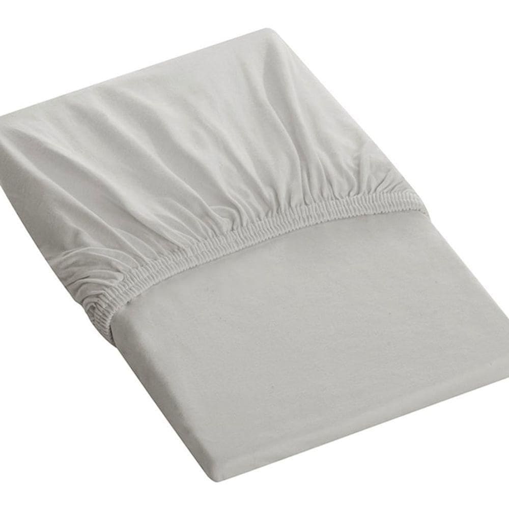 Lençol Tecebem Casal Malha C/ Elástico Liso 138mx188mx30cm Branco