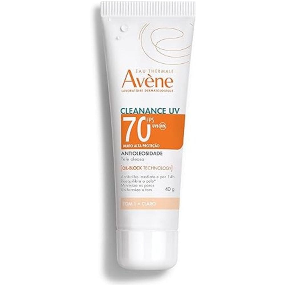 Protetor Solar Antioleosidade Avène Cleanance UV FPS70 Tom 1